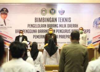Pelantikan enam pejabat kota parepare, Jumat 22 Januari 2021