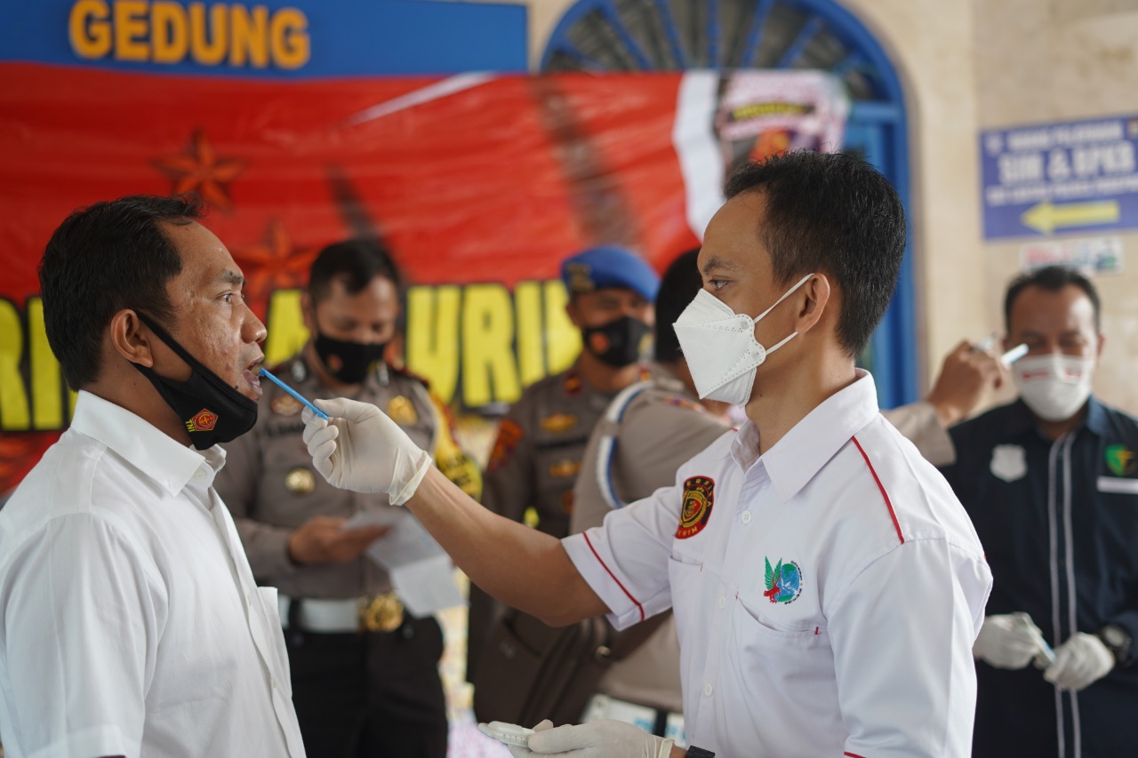 Mapolres II Parepare Gelar Test Urine!