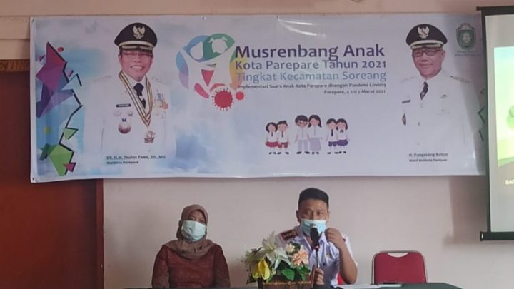 Bappeda Kota Parepare Gelar Musrembang Anak Tingkat Kecamatan Bappeda