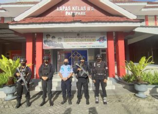 Brimob Batalyon B pelopor tingkatkan keaman di wilayah kerja