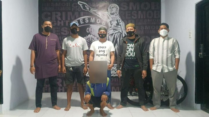 Terkini,id. Pinrang - Tim Crime Fighter Unit Resmob Polres Pinrang menangkap AM terduga pelaku Pemerkosaan Keponakan Istri sendiri NJ di kampung sulili barat Kecamatan Paleteang.
