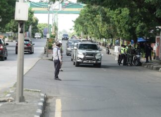 Terkini,id. Parepare - Pasca Hari Raya Idul Fitri 1442 Hijriah/2021 Masehi, Tim gabungan TNI, Polri, Sat Pol PP, Dinas Perhubungan, BPBD dan Dinas Kesehatan Kembali melakukan kegiatan rutin yang ditingkatkan, Selasa, 18 Mei 2021.