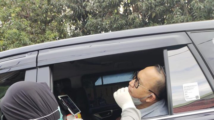 Jadi Contoh, Sekda Parepare Swab Antigen Drive Thru Usai Perjalanan Dinas, Hasilnya Negatif Pemkot Parepare