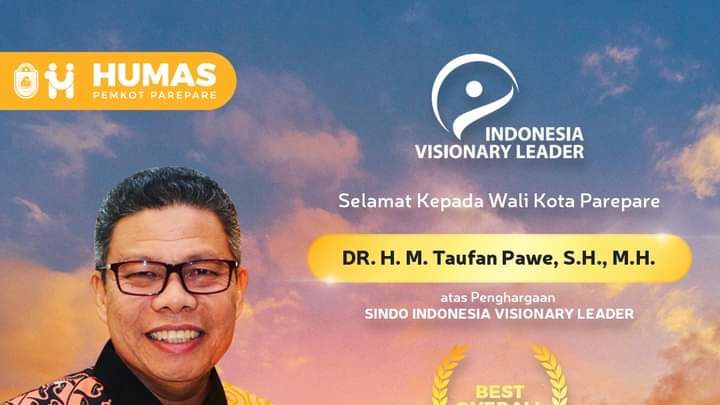 Wali Kota Parepare Raih The Best Overall Pada Ajang IVL Taufan Pawe