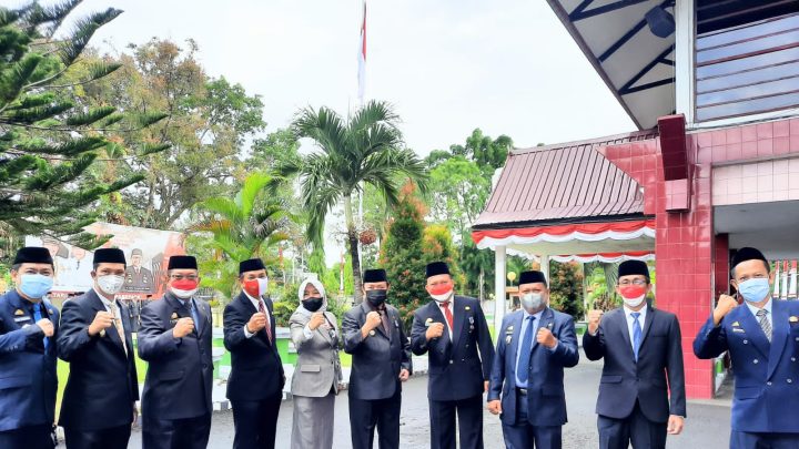 Khidmat, Bappeda Bersama Setdako Parepare Upacara HUT RI, Sekda Bacakan Sambutan Gubernur Sulsel Pemkot Parepare