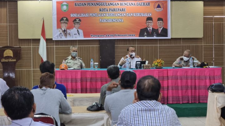 BPBD Gelar Pelatihan Demi Mempermudah Pendataan Korban Bencana dan Sistem Pelaporan Kota Parepare