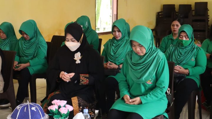 Erna Rasyid Taufan Dorong Ibu Persit KCK Anak Ranting 2 Denpom XIV/2 Parepare Motivasi Pelatihan Kerajinan Tangan Pemkot Parepare