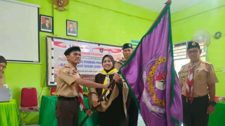 Erna Rasyid Taufan Buka Secara Resmi KMD Penggalang UPTD SMPN 1 Parepare Pemkot Parepare