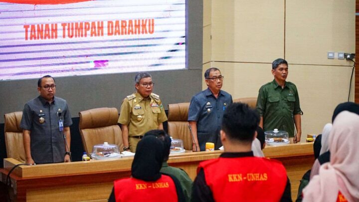 Taufan Pawe Terima 216 Peserta KKN Unhas Gelombang ke 110 Pemkot Parepare