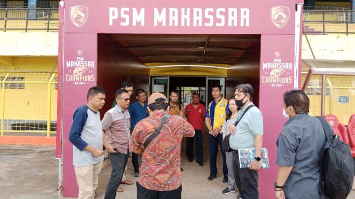 Tim Direktorat Prasarana Strategis Kementrian PUPR Pantau Wacana Pembangunan Stadion GBH Pemkot Parepare