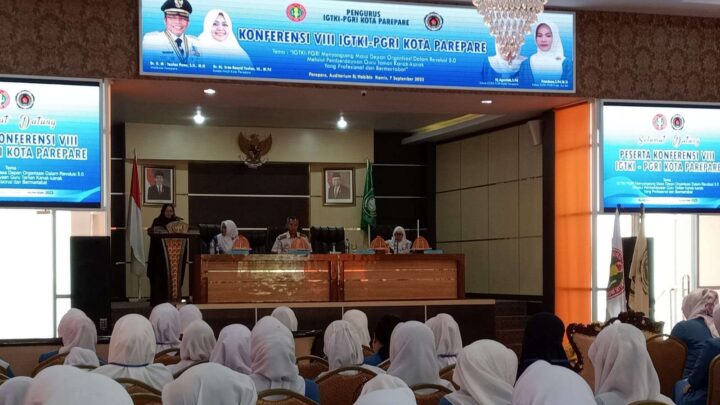 Hadiri Pembukaan Konfrensi VIII IGTKI, Erna Rasyid Taufan Harapkan Kelangsungan Pendidikan Karakter Anak Sejak Dini Pemkot Parepare