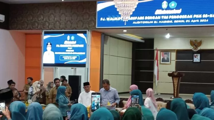 Silaturahim Bersama TP PKK Kota Parepare, Akbar Ali Ajak Tetap Kokohkan Persatuan