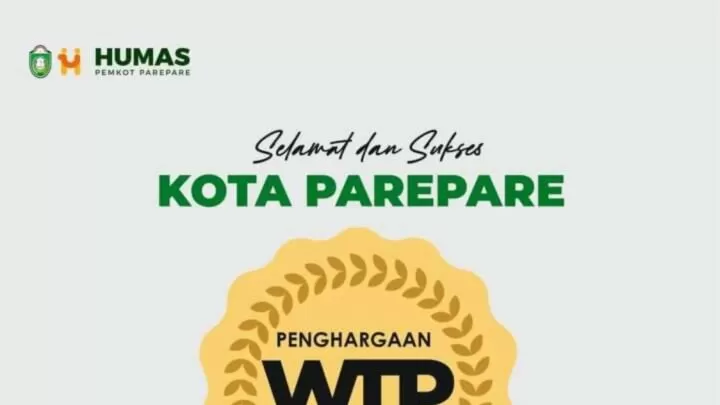 Parepare Kembali Raih WTP, Wujudkan Penggunaan Anggaran Berjalan Baik