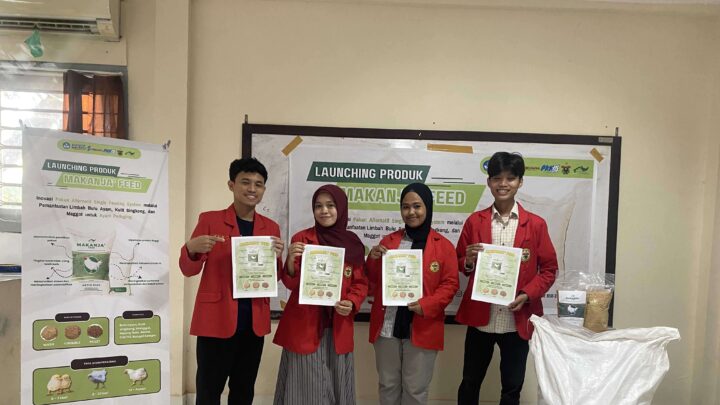 Tim PKM-K FEB UNHAS Manfaatkan Limbah Organik untuk Pakan Alternatif Ayam Pedaging Universitas Hasanuddin