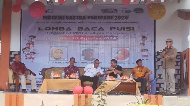 Rumah Puisi Parepare Gelar Lomba Baca Puisi Tingkat SD/MI Kota Parepare