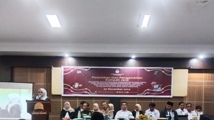 Komisioner KPU Kota Parepare Ajak KPPS Sukseskan Pilkada 2024 Dengan Bekerja Secara Profesional Kota Parepare