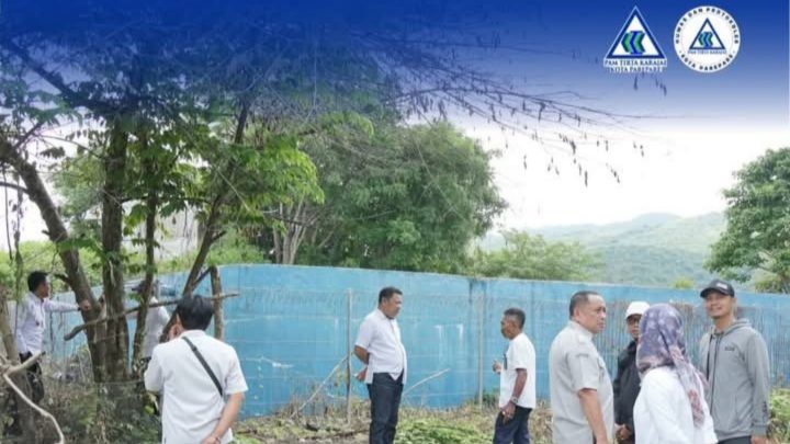 Bergerak Cepat, Management PAM Tirta Karajae Mulai Bersihkan Reservoar Sumber Air Baku Embung Marilaleng Kota Parepare