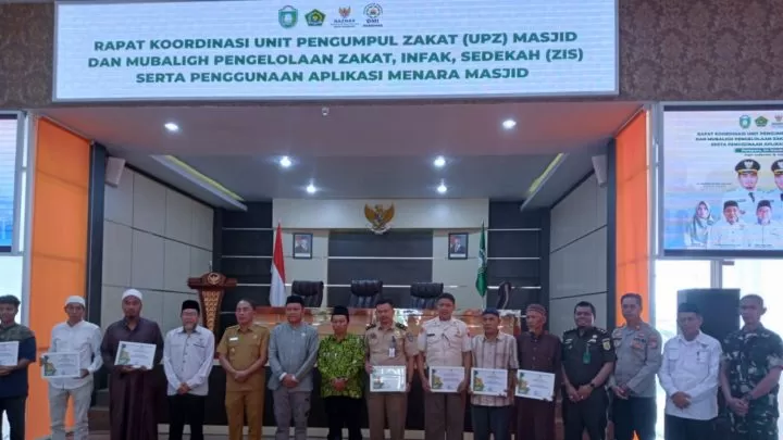 Baznas Gelar Rakor Bersama UPZ dan Mubaligh Terkait Pengumpulan Zakat di Masjid