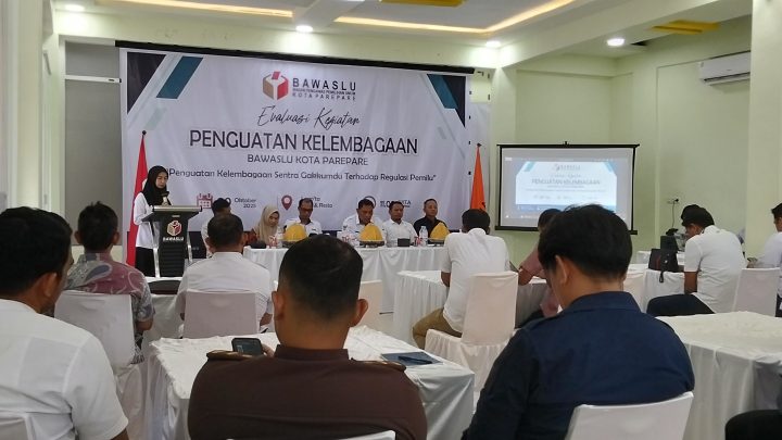 Bawaslu Parepare Gelar Evaluasi Sentra Gakkumdu, Soroti Kendala Waktu dan Anggaran Penindakan