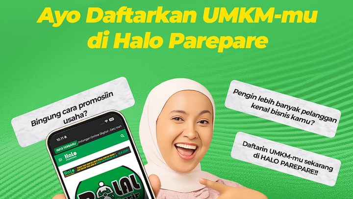 UMKM Kini Punya Rumah Digital: Bro Yusran Perkenalkan Halo Parepare UMKM Parepare