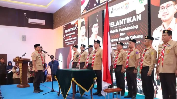 Wali Kota Parepare Apresiasi Dukungan Kwarda Sulsel pada Pelantikan Pengurus Pramuka 2025-2030
