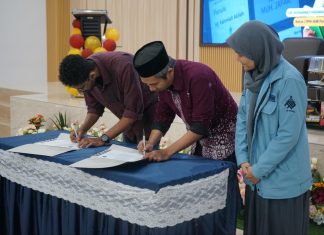 LP2M IAIN Parepare Teken Kerja Sama Literasi dengan Perpustakaan dan Komunitas LP2M IAIN Parepare