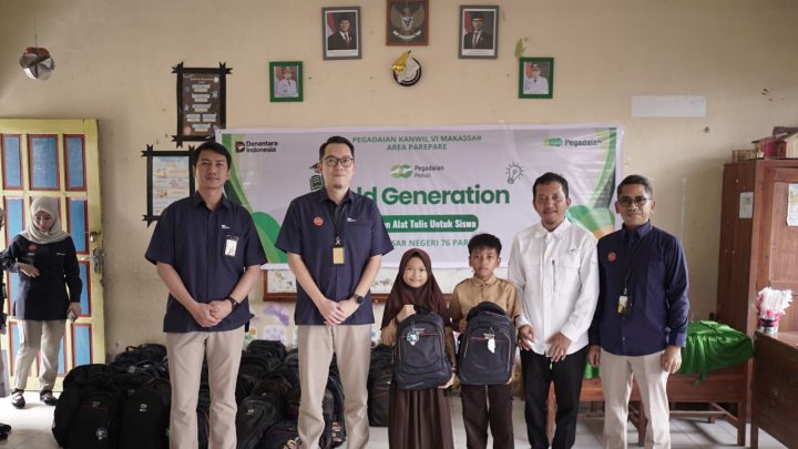 Melalui Kegiatan Gold Generation, Cara Pegadaian Area Parepare Peringati Hari Pendidikan Nasional