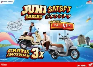 Astra Motor Sulsel Tawarkan Promo Honda Scoopy, DP Mulai Rp1,1 Juta dan Gratis Angsuran asmo sulsel