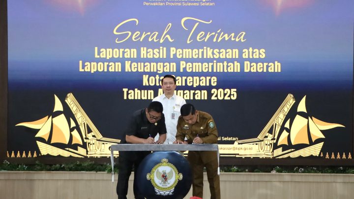 Terima Opini WTP dari BPK, Pemkot Parepare Tegaskan Komitmen Transparansi Anggaran Opin WTP